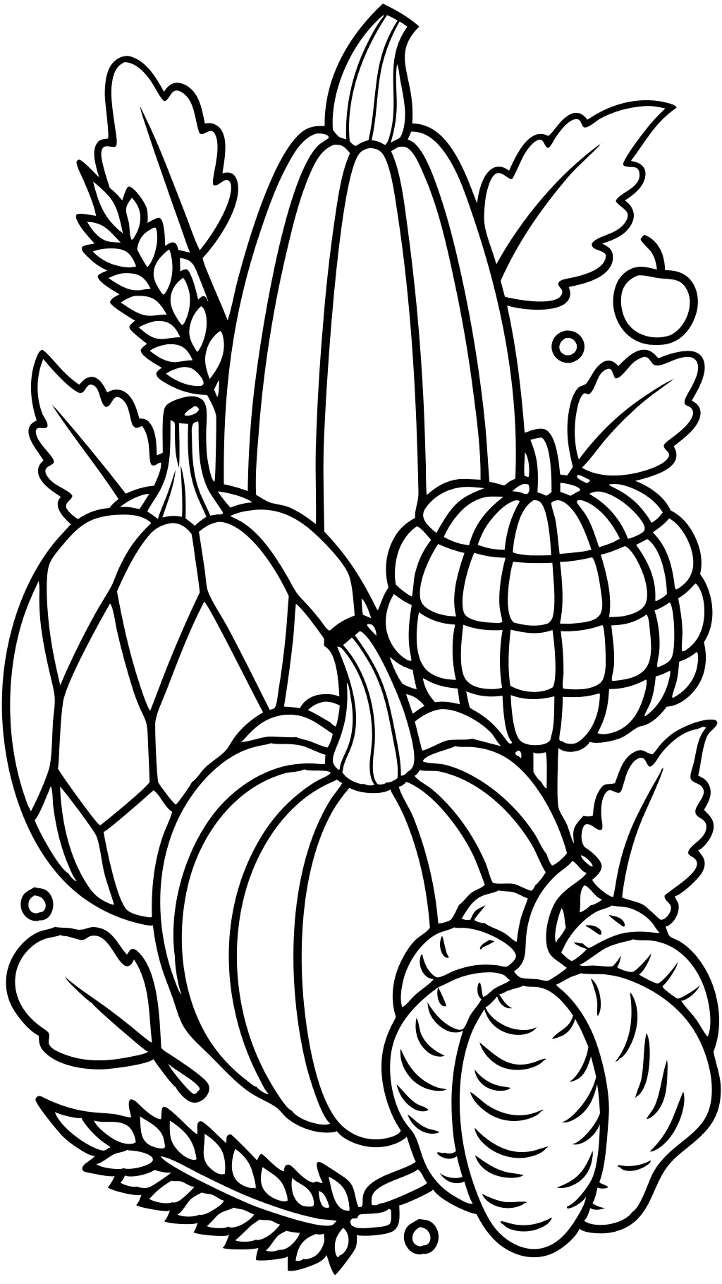 free printable coloring pages pumpkins